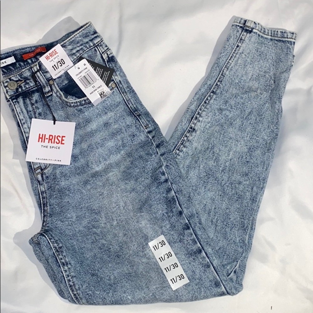 Acid wash jeans!